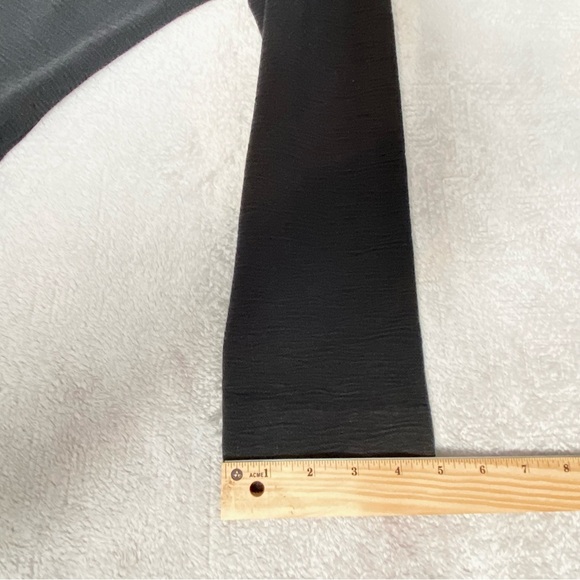 Women Black Light Jersey Blazer with Button Detail stretch Fabric Size Large - Picture 9 of 13